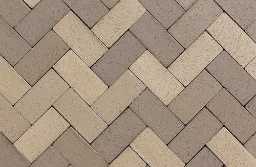 Klinkerpflaster beige grau - beige-grau, |