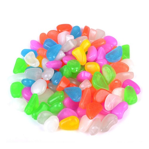 100 pcs leuchtende kiesel - 100,