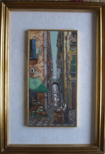 Verkäufer markt italien - markt,